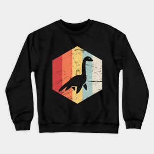 Retro Vintage 70s Loch Ness Monster Icon Crewneck Sweatshirt